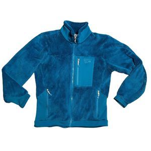 Mountain Hardwear Jacket Monkey Fleece Full Zip Medium Blue Outdoor‎ Activewear